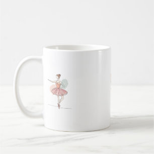 ballerina coffee mug