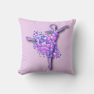 Ballerina Coussin violet danseuse de ballet femme