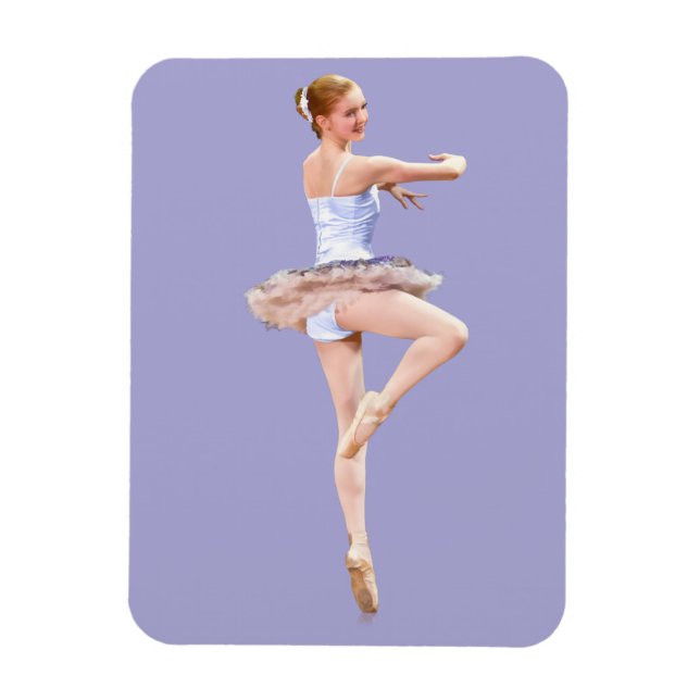 Ballerina Customizable Magnet (Vertical)