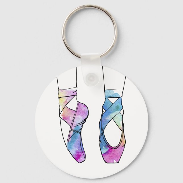 Ballerina Cute Ballet Keychain (Front)