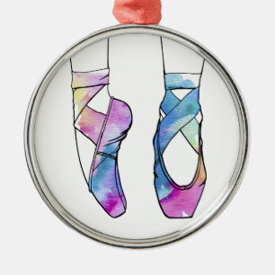 Ballerina Cute Ballet Metal Ornament