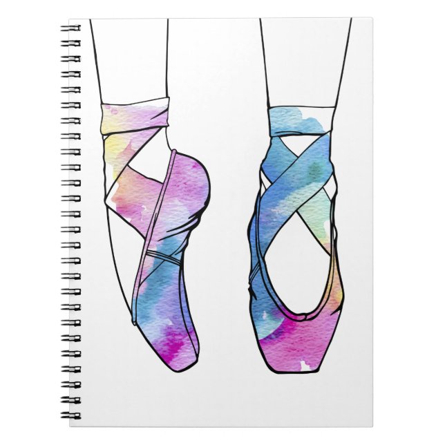 Ballerina Cute Ballet Notebook (Front)