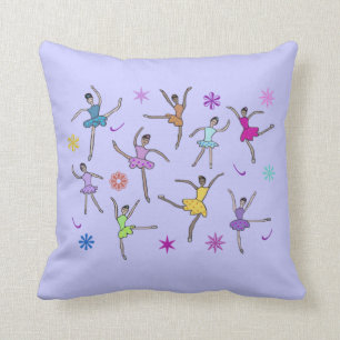 Ballerina Dance American Mojo Pillow