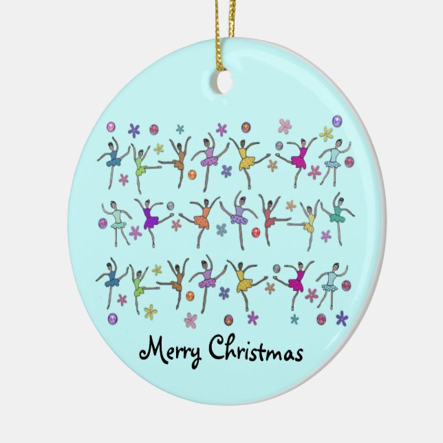 Ballerina Dance Ornament (Left)