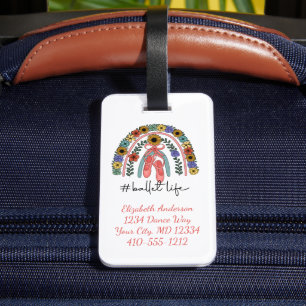 Ballerina Dance Studio Ballet Instructor Dancer   Luggage Tag