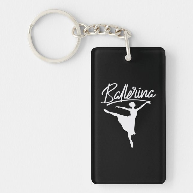 Ballerina Dancer Keychain (Front)