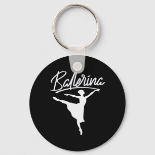 Ballerina Dancer Keychain