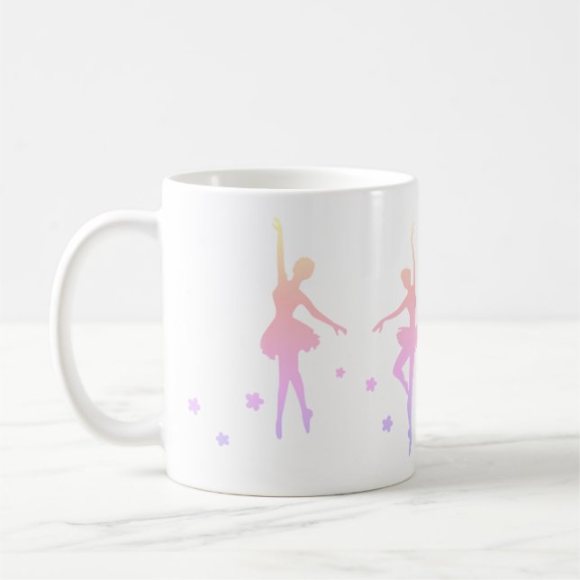 Ballerina Dancer Mug cadeau | Considérant Annivers (Gauche)