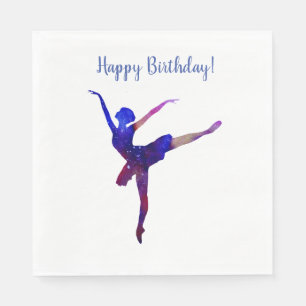 Ballerina Dancer  Napkin