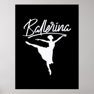 Ballerina Dancer Poster