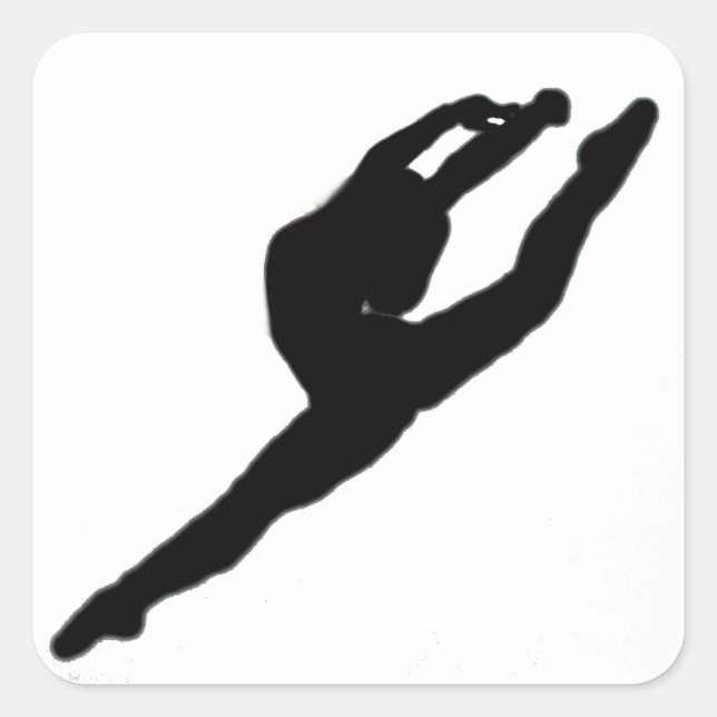 Ballerina Dancer Sticker (Front)
