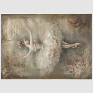 Ballerina Dancer  Tissue Paper