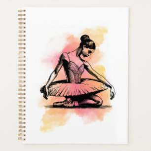 Ballerina Dancing in Color Planner