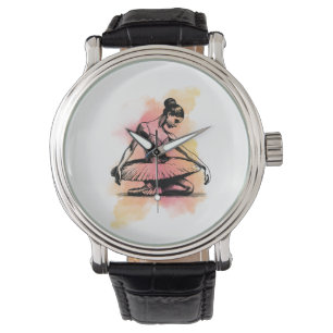 Ballerina Dancing in Colour  Watch