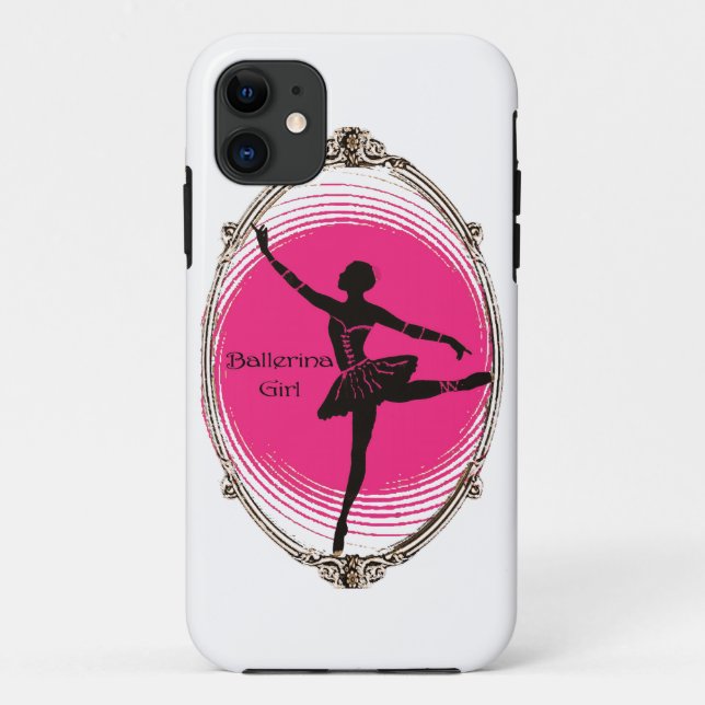 Ballerina design for iPhone case (Back)