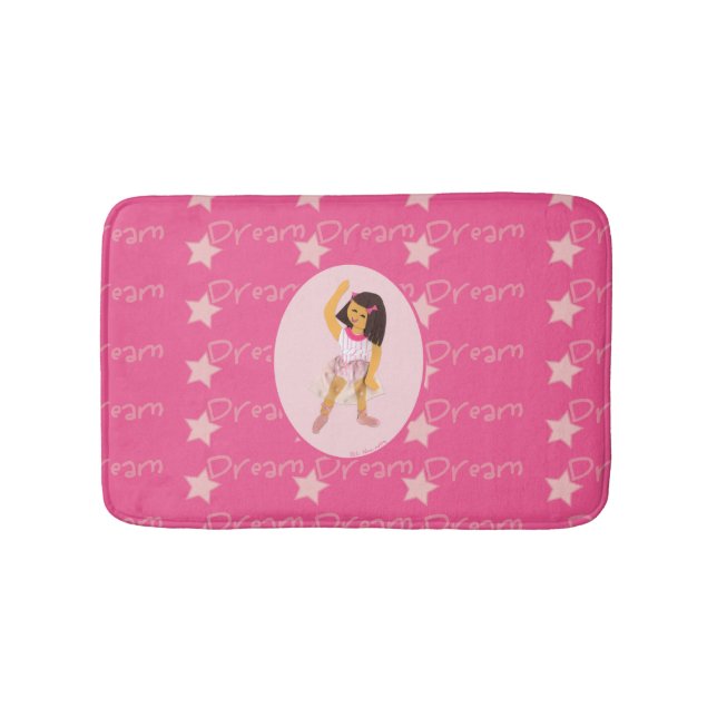 Ballerina Dreams Bathmat (Front)