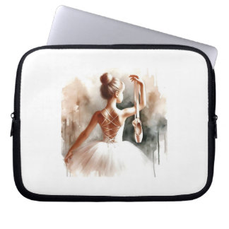 "Ballerina Dreams – Protective Laptop Sleeve" Sleeve