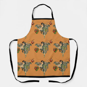 Ballerina Faerie With Lanterns Apron