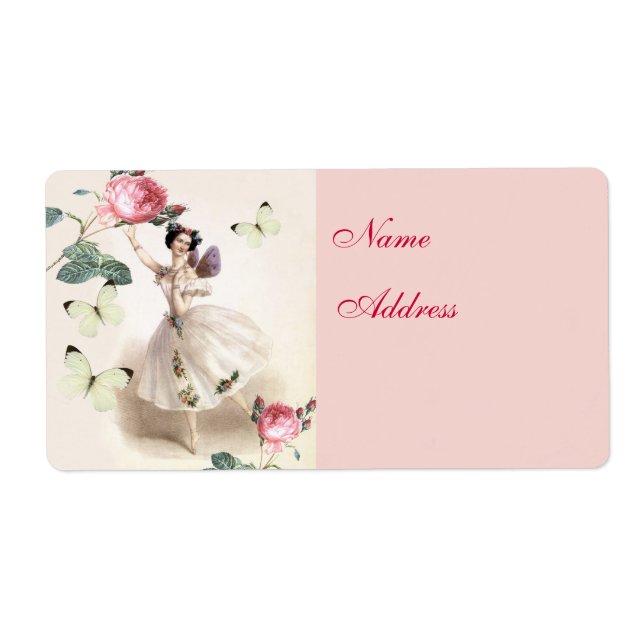 Ballerina Fairy Address (Front)