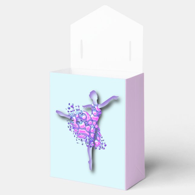 Ballerina Favor Box (Opened)