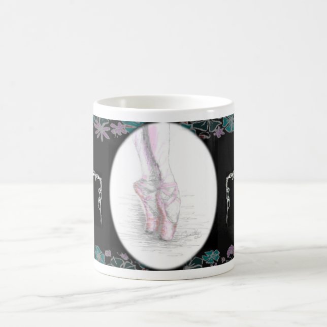 Ballerina Feet in Fifth Position Mug (Center)
