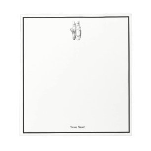 Ballerina Feet on Pointe #1 Notepad