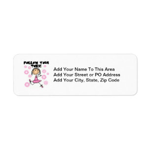 Ballerina Follow Your Toes T-shirts and Gifts