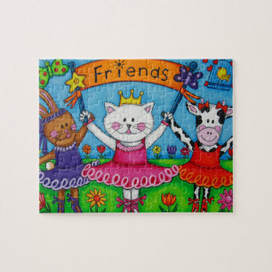 Ballerina Friends Puzzle by Lisa Lorenz
