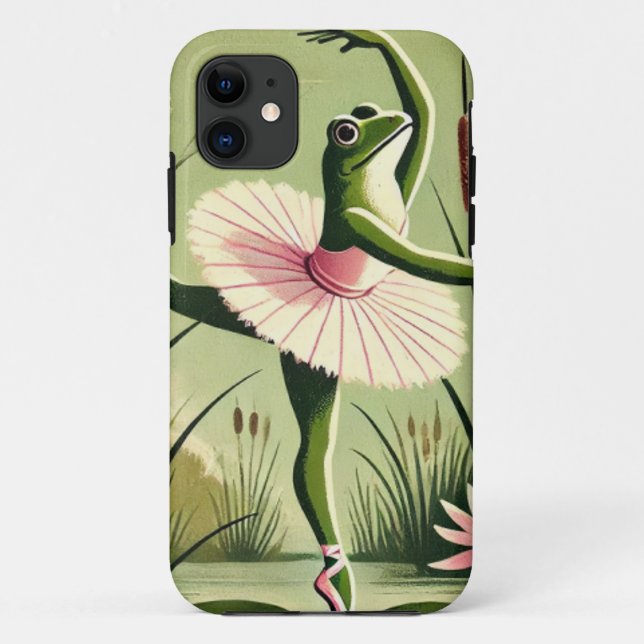 Ballerina Frog                                     Case-Mate iPhone Case (Back)