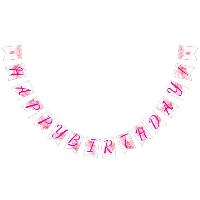 Ballerina Happy Birthday Banner (All)