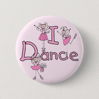 Ballerina I Dance T-shirts and Gifts 2 Inch Round Button