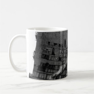 BALLERINA IN WHITE DRESS MURAL COFFEE MUG