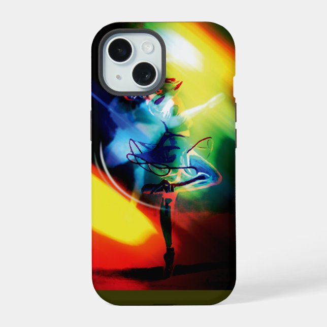 Ballerina iPhone 15 Case (Back)