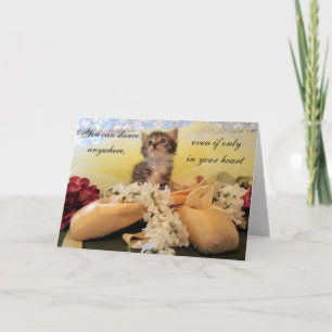 Ballerina Kate - Dance Anywhere Card