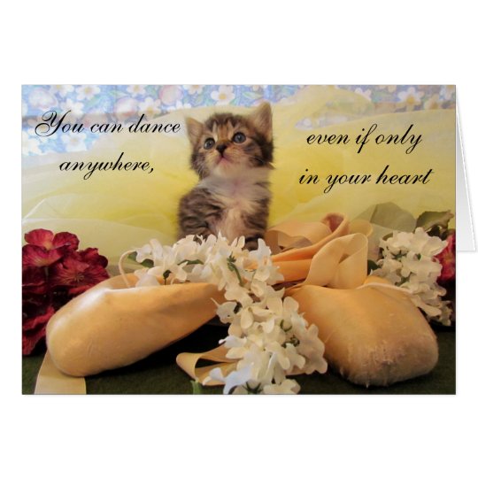 Ballerina Kate - Dance Anywhere Card