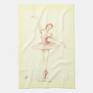 Ballerina Kitchen Towel