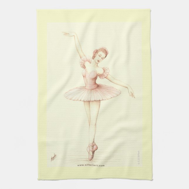 Ballerina Kitchen Towel (Vertical)