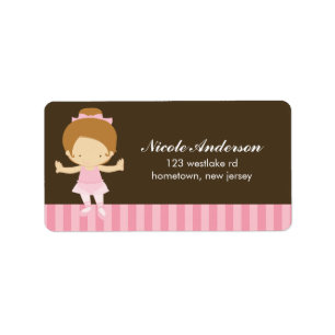 Ballerina Labels