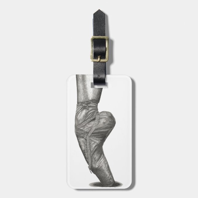 Ballerina LUGGAGE TAG (Front Vertical)