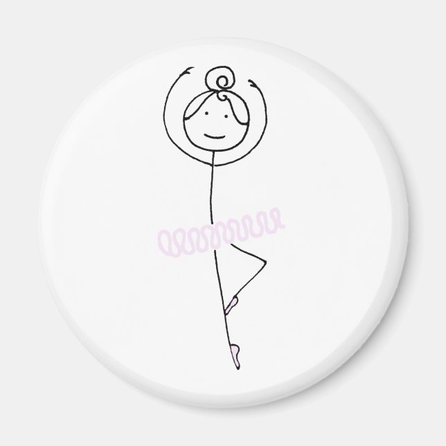Ballerina Magnet (Front)