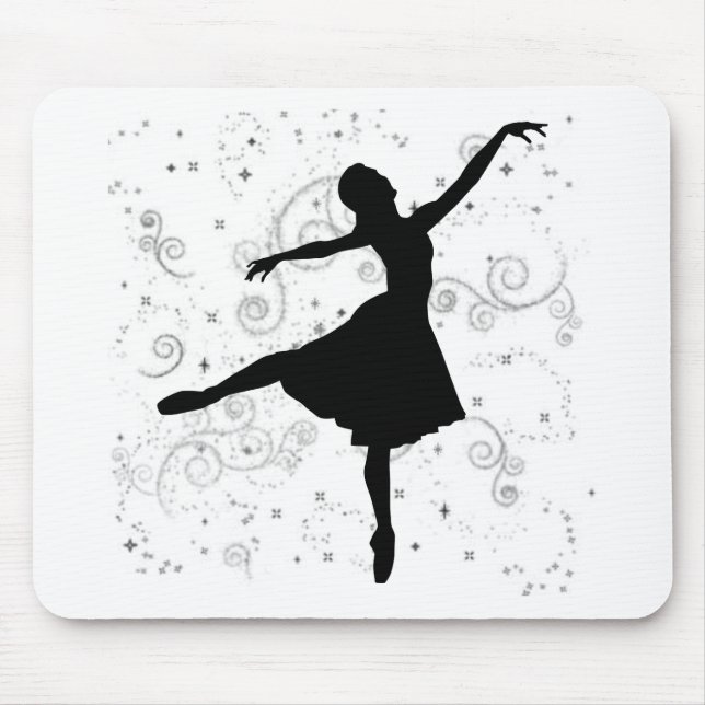 Ballerina Mouse Pad (Front)