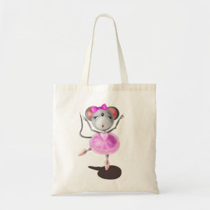 Ballerina Mouse Tote Bag Ballet Dancer