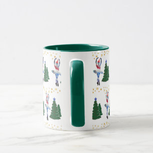 Ballerina New Year Black 325 ml  Ringer Combo Mug