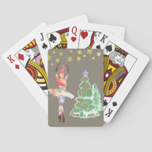 Ballerina New Year Classic Playing Cards