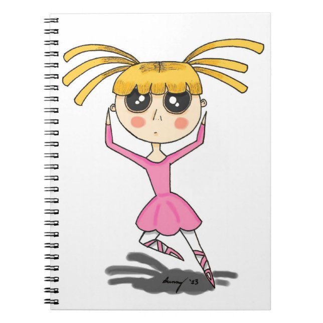 Ballerina Notebook (Front)