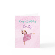 Ballerina Nutcracker - Custom Name Birthday