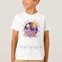 Ballerina on Light Grey and White Chevron Pattern