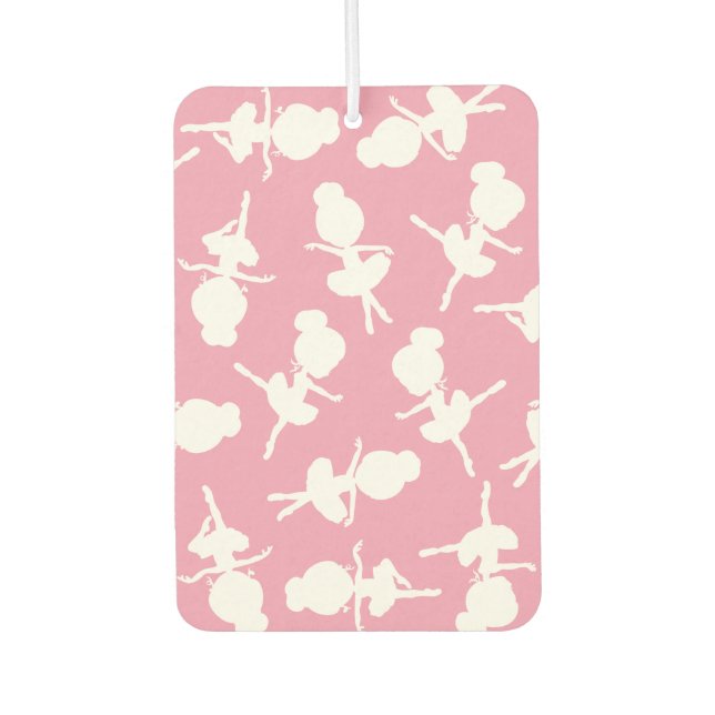 Ballerina Pattern, Ballet Girls, Ballet Dance Air Freshener (Front)