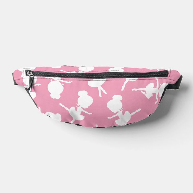 Ballerina Pattern, Ballet Girls, Ballet Dance Fanny Pack (Lay Down)