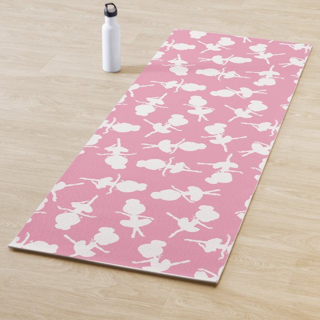 Ballerina Pattern, Ballet Girls, Ballet Dance Yoga Mat (In Situ)